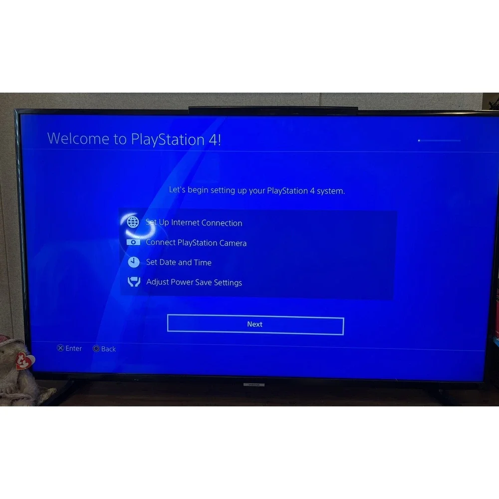 PS4 PlayStation 4 Console (CUH-1115A) 500GB‎ W/Power Cable & HDMI NO Controller